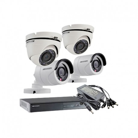 Pack Vidéosurveillance HIKvision 4 voies