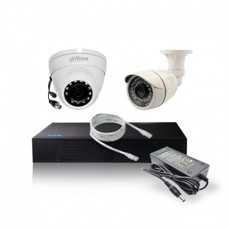 Pack Vidéosurveillance LS-A4 + 2 Caméras.