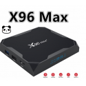 Boitier IPTV X96MAX 8K 4GO de RAM / 32GB d'espace Disque.