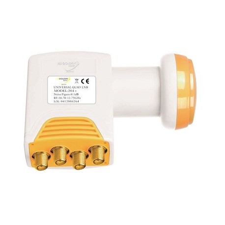 LNB Quad Golden Media