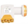 LNB Quad Golden Media